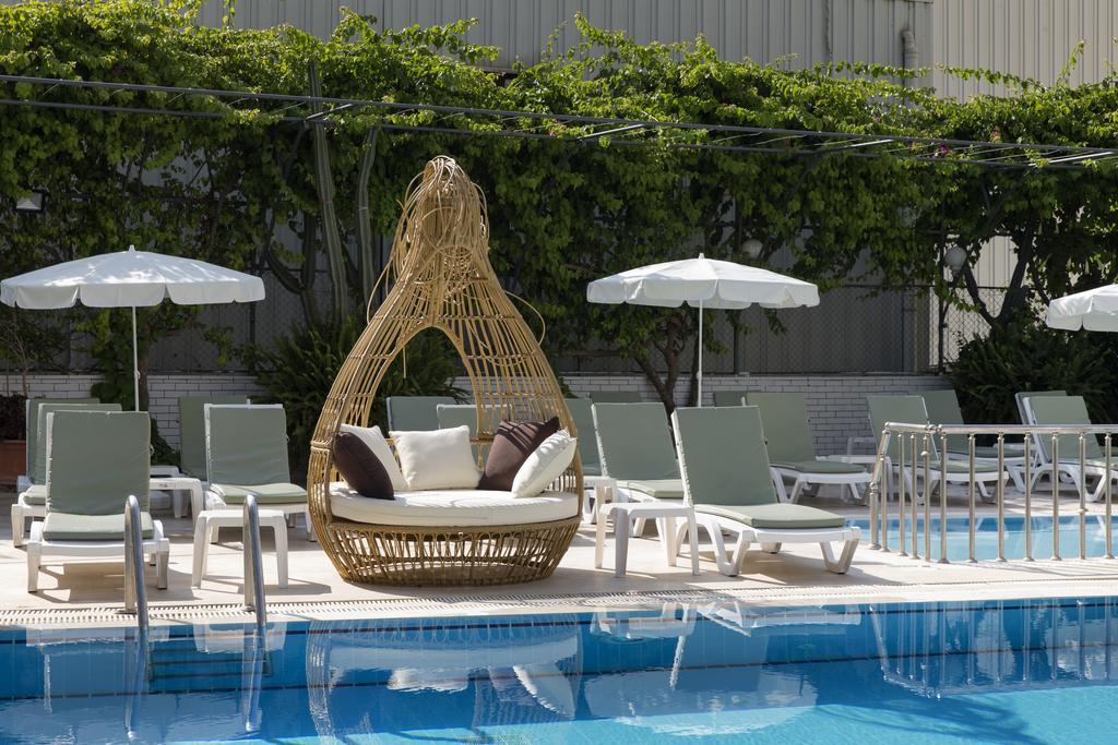 Kleopatra Tuna Apart Hotel Alanya Bagian luar foto